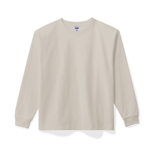 MS1168 スラブ長袖Tシャツ LIFEMAX