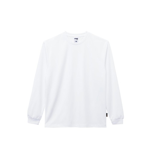MS1609 4.3オンスドライロングスリーブTシャツ(ポリジン加工) LIFEMAX